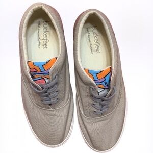 Bucketfeet Artist designed Footwear Abstract Canvas Sneakers